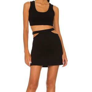 NWT We wore what black cutout skirt!